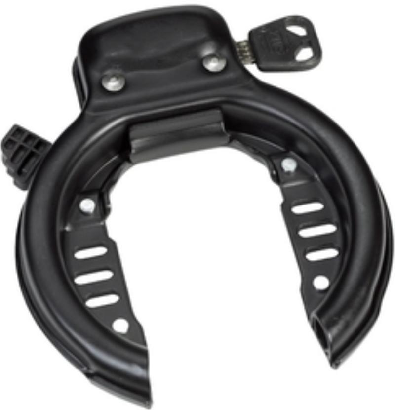 Ring lock YWS w/ fixed mount. bolts, black (VF)