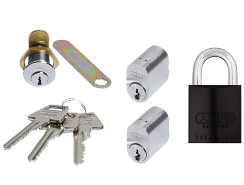 ABUS GDS villa set with 2 oval cylinders