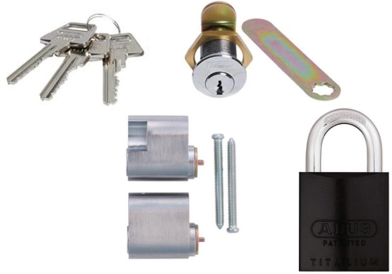 ABUS GDS villa set with rococo cylinder