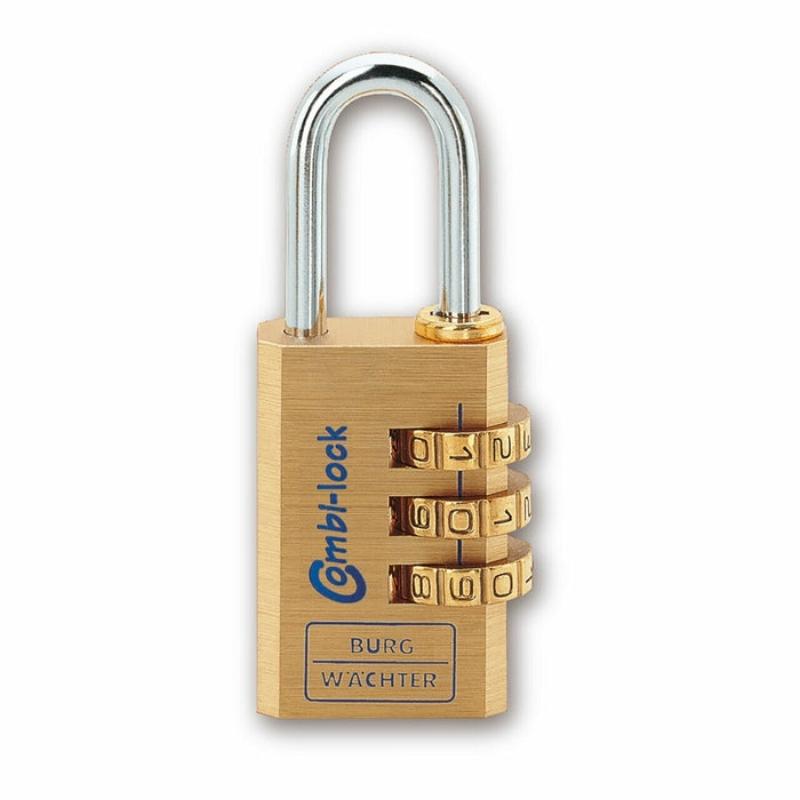 BURG padlock with code combi lock 80 20 M