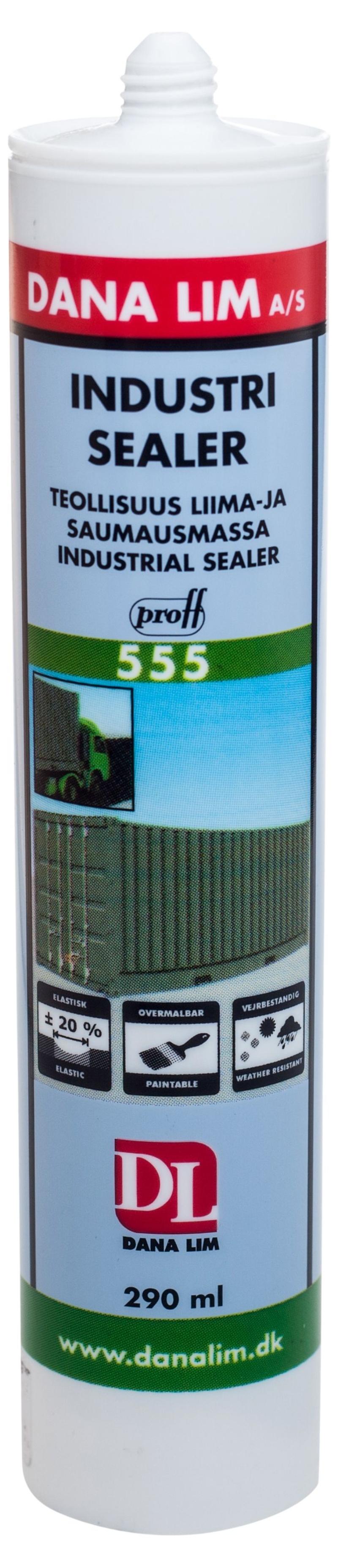 Dana Industri Sealer 555 hvid 290 ml
