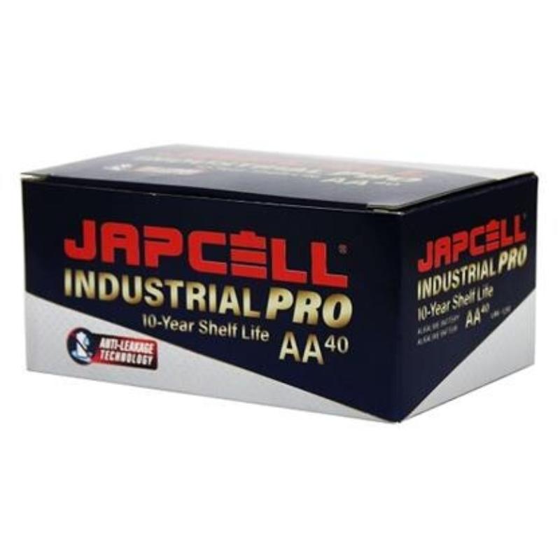 Japcell battery Industrial PRO anti-leakage AA, 40 pcs