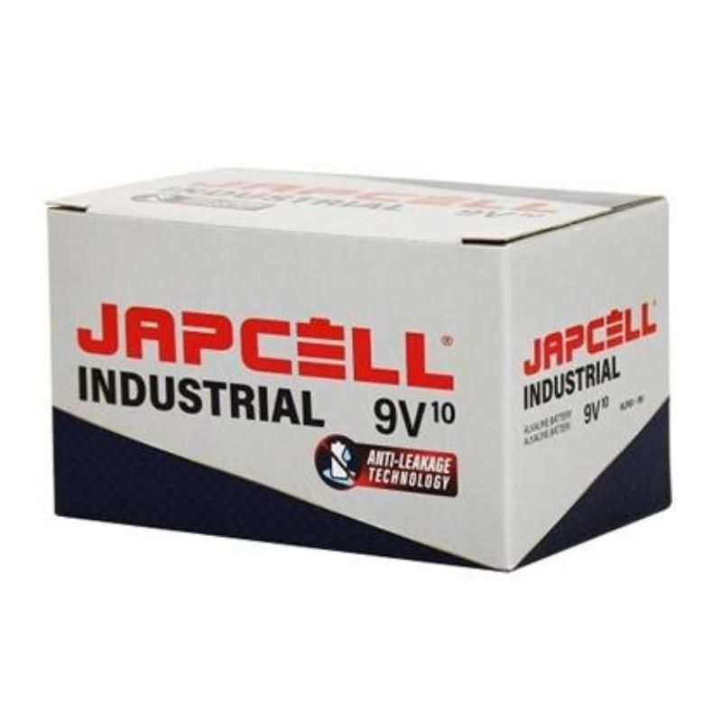 Japcell battery Industrial anti-leakage 9V, 10 pcs