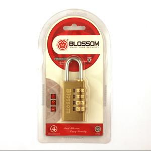 Brass padlock with code 40mm 4 digits SB (NL1138)