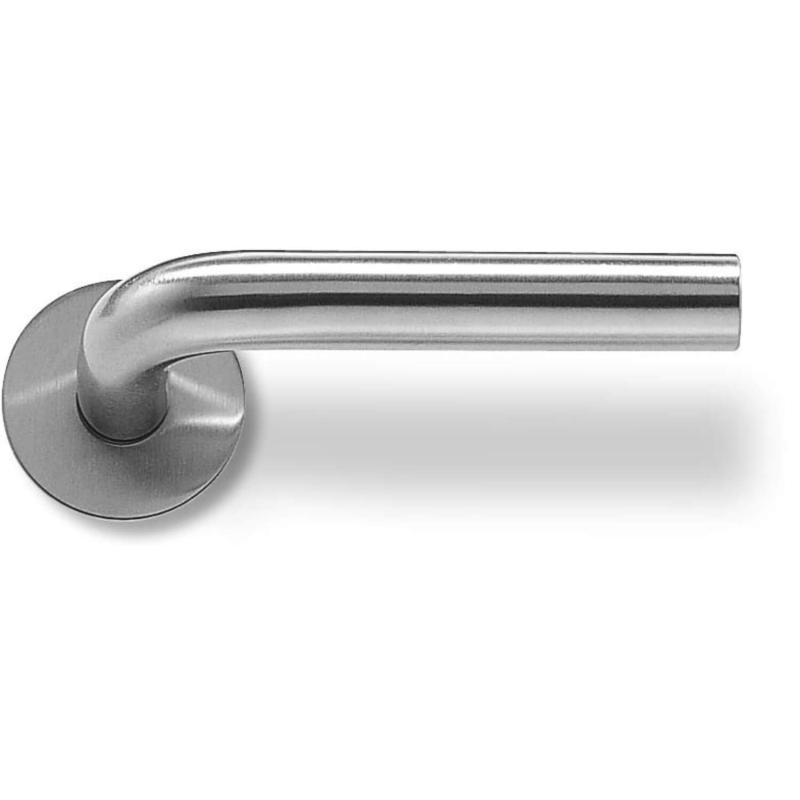 Randi door handle 1021084AB L-shape 19mm w/clip (34-58mm)