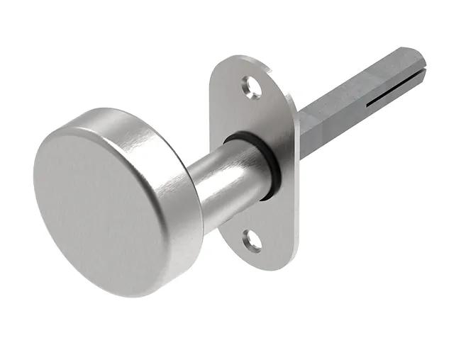Randi Line 18 door knob attached, fixed without rosette 50mm, 708700CD