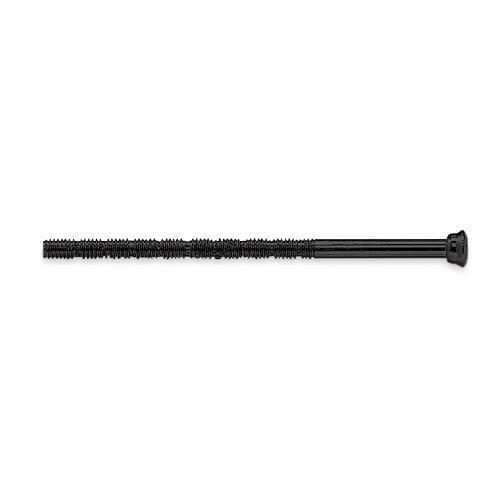 Randi Line 18 knurled screw, M4x120mm, black PVD