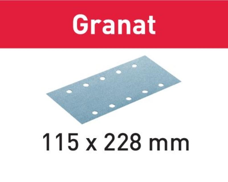 Festool Slibepapir STF 115X228 Granat