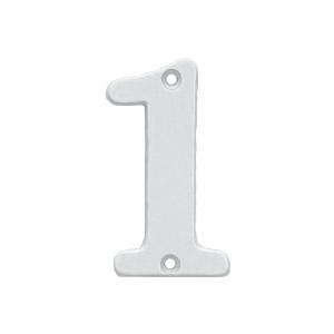 House number 565 1 White 78 mm