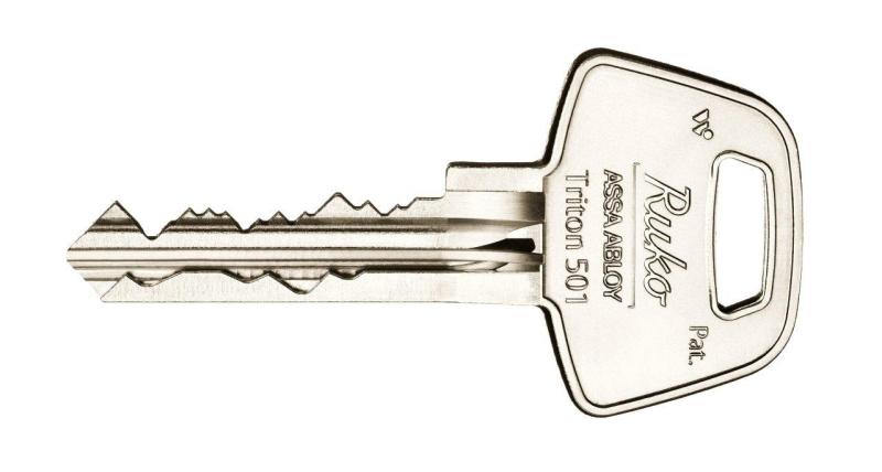 Triton key cut for your System