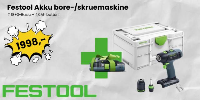 Festool Akku bore-/skruemaskine