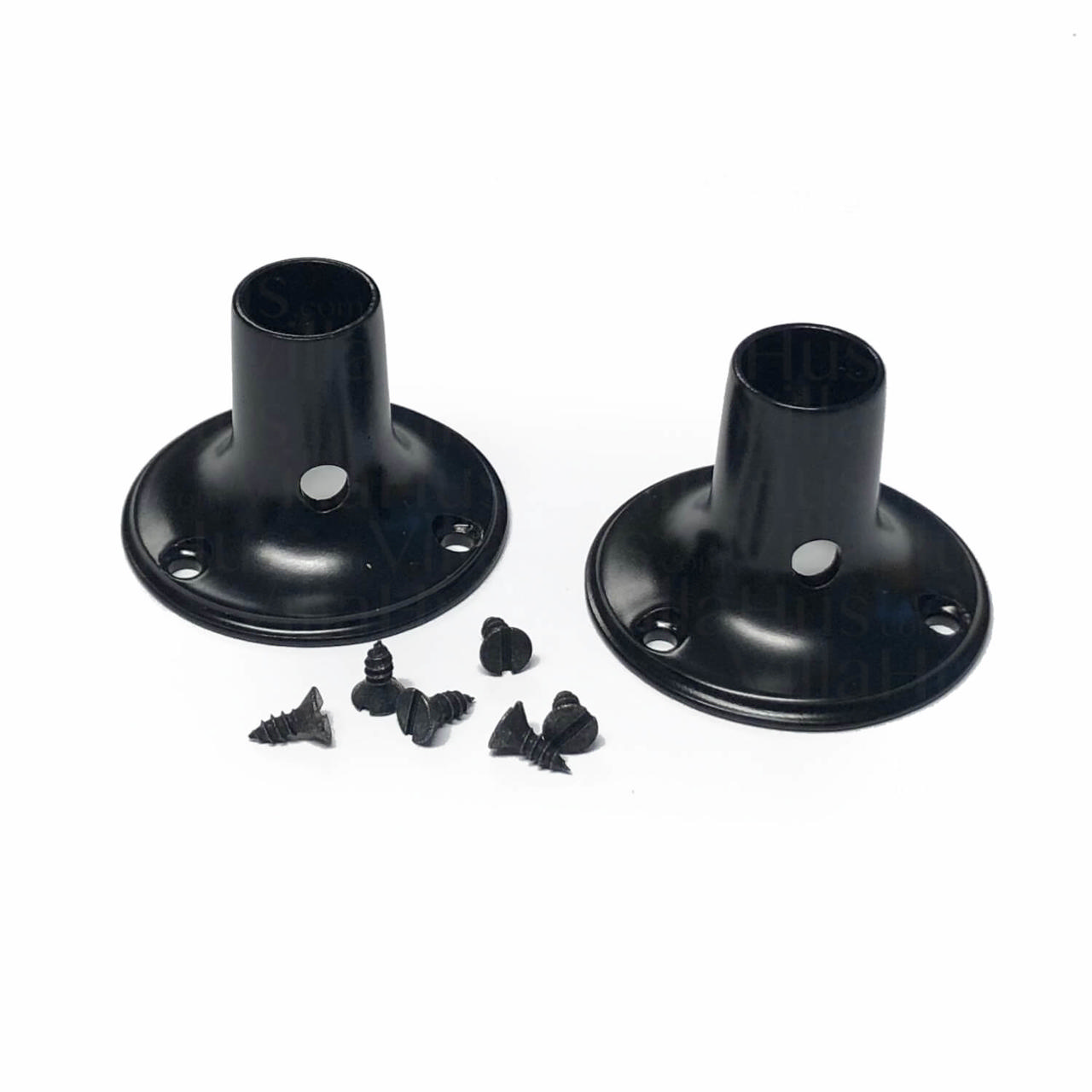Roset 1770 Sort Lak Ø50mm