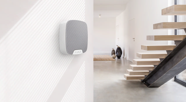 Ajax HomeSiren, hvid