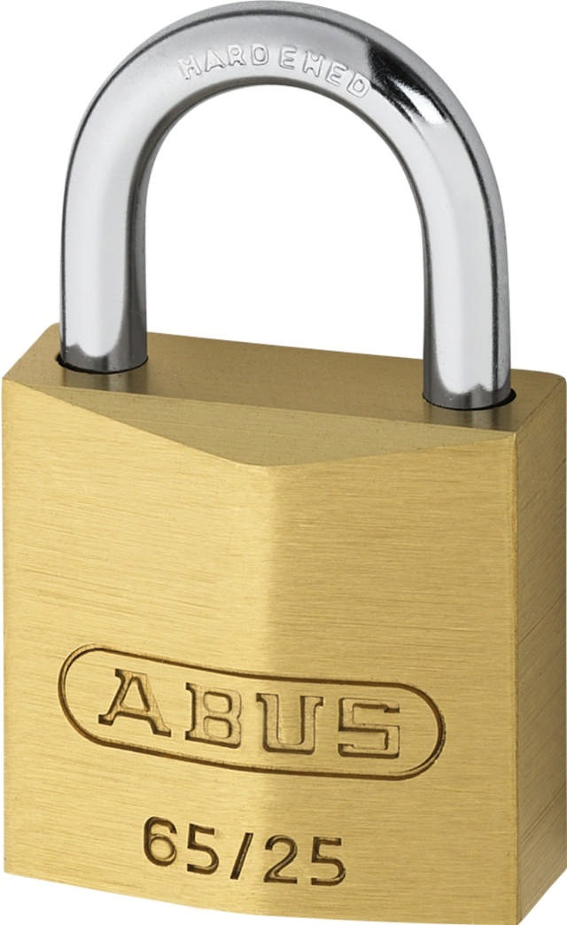 Abus hængelås 65/25 ensl. 251 (B)