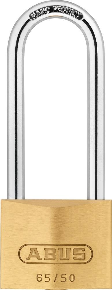 Abus hængelås 65/50 HB 80 forskl. luk.