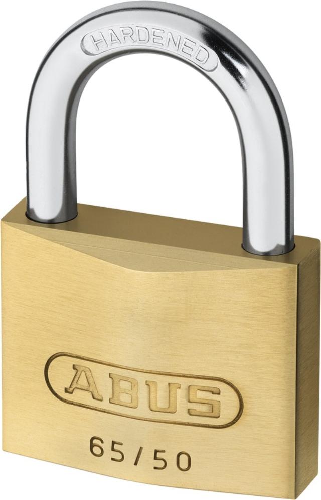 Abus hængelås 65/50 ensl. 6504