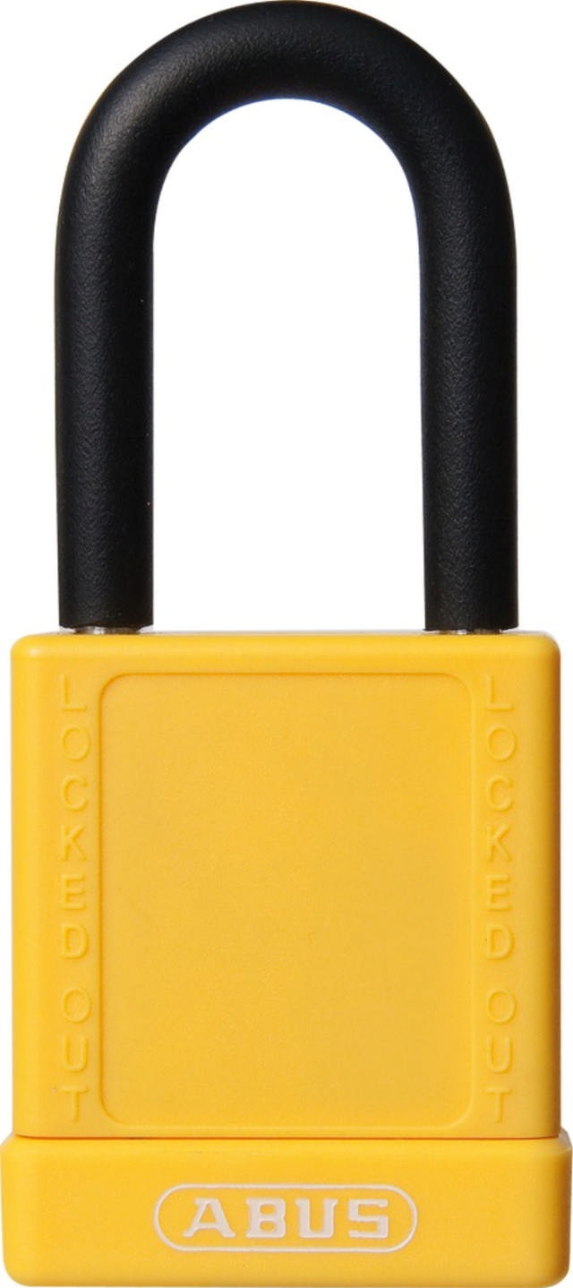 Abus hængelås 74/40 gul