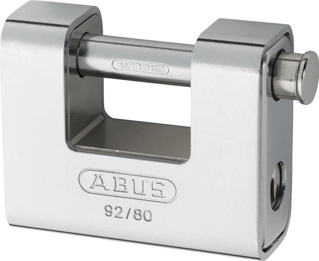 Abus hængelås 92/80 Monobloc, container