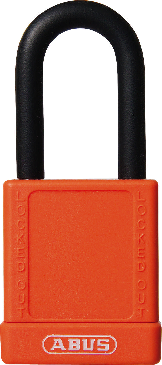 Abus hængelås 74/40 orange