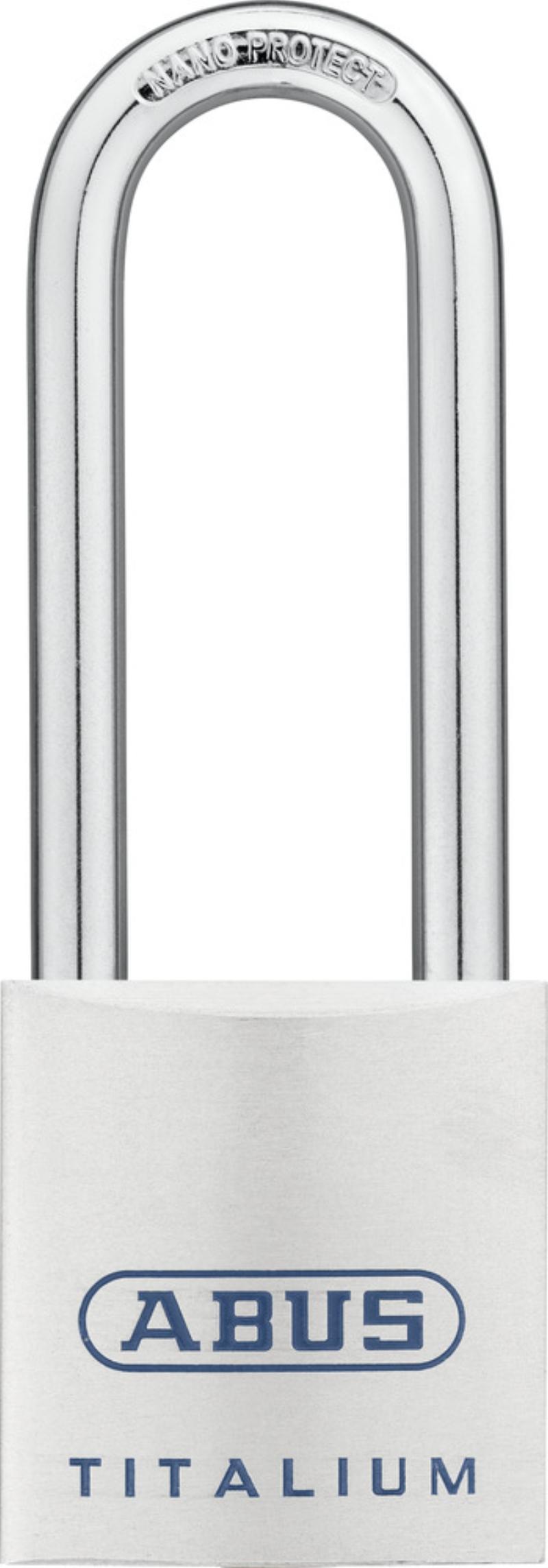 ABUS hængelås Titalium 80TI/40 HB63 KA8011