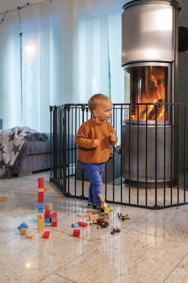 ABUS Sikkerhedsgitter til brændeovn