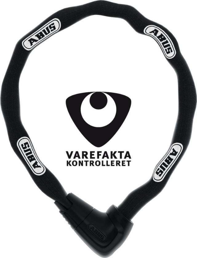 Kædelås 9809K X-PLUS, Varefakta godkendt, 9809K/85 sort X-PLUS