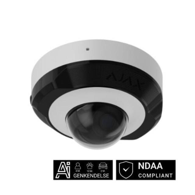 Ajax DomeCam Mini (8 Mp/4 mm) Hvid