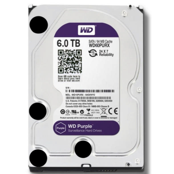 Harddisk 6 TB, 24/7