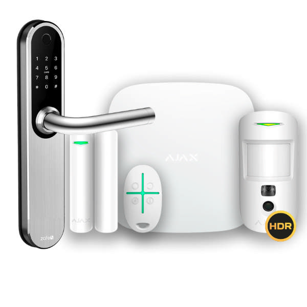 Ajax HDR Starterkit med Zafe lås og gateway