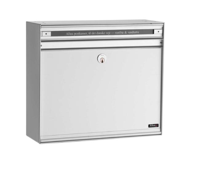 Allux SC135 - uden lås Hvid RAL 9016 Alu.låge