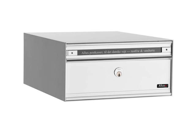 Allux PC1 - uden lås RAL 9016 m. stållåge 2 modul