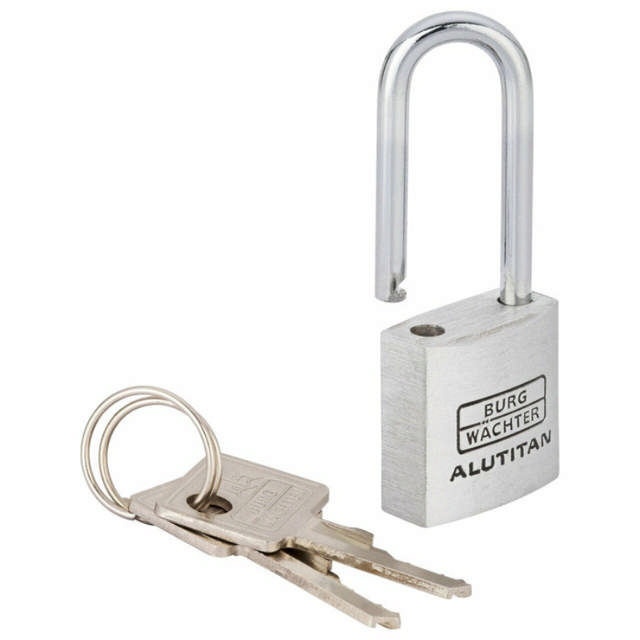 BURG hængelås Alutitan 770 HB 20/26, m. høj bøjle