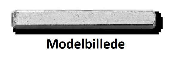 Hoppe dørgrebsgrebspind 7x7x70mm.gul