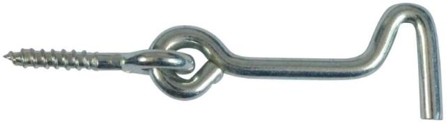 DOOR HOOK 65 MM Galvanized Blue -