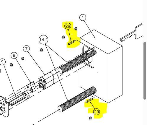 Servial Cylinderstift hærdet Ø5x20 mm