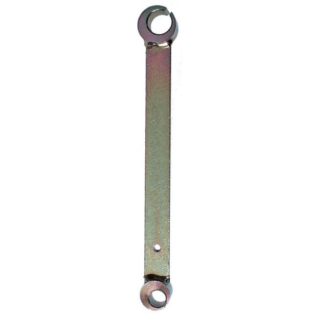 HINGE BRACKET T:Ø14/Ø18 MM Galvanized Blue -