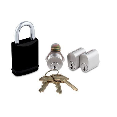 Lockit cylindersæt 2x1660, 1x1607, 1xHængelås