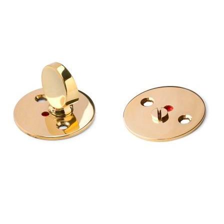 Arne Jacobsen toiletbesætning CC27 180°, massiv roset, messing