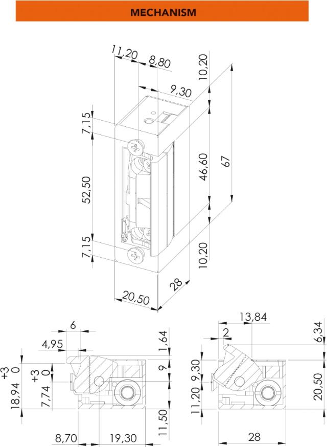 Dorcas El-slutblik 54 NF, retv. 12 V AC/DC