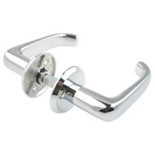 Lockit dørgreb 1040 rustfrit stål, hult