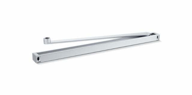 GEZE Sliding rail for TS 3000/5000 L height adjustable, RAL 9016