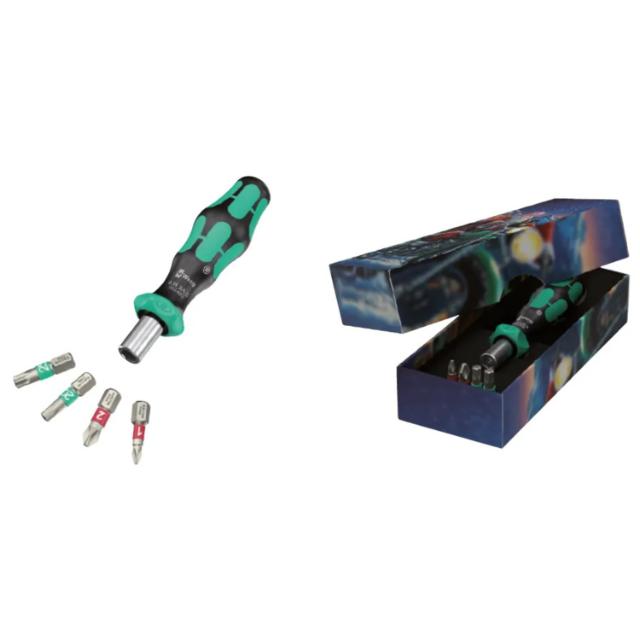 Wera bits sæt 838 RA S/4, juleæske