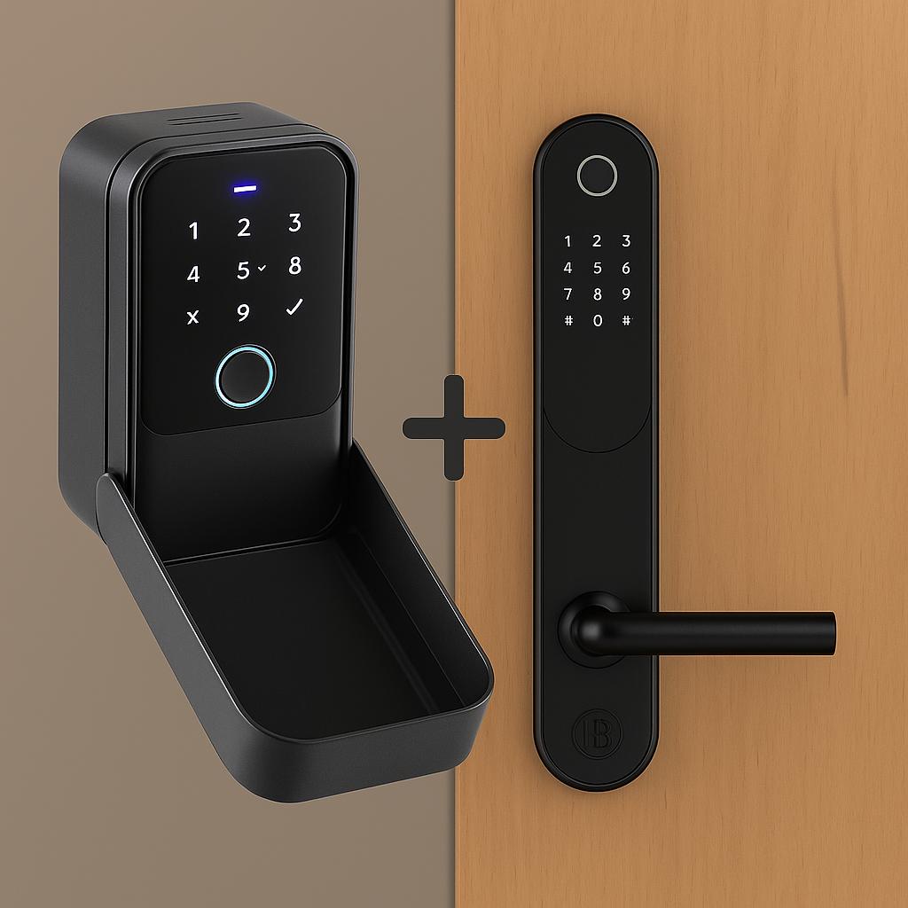 Bg5000 Sort med Nøgleboks