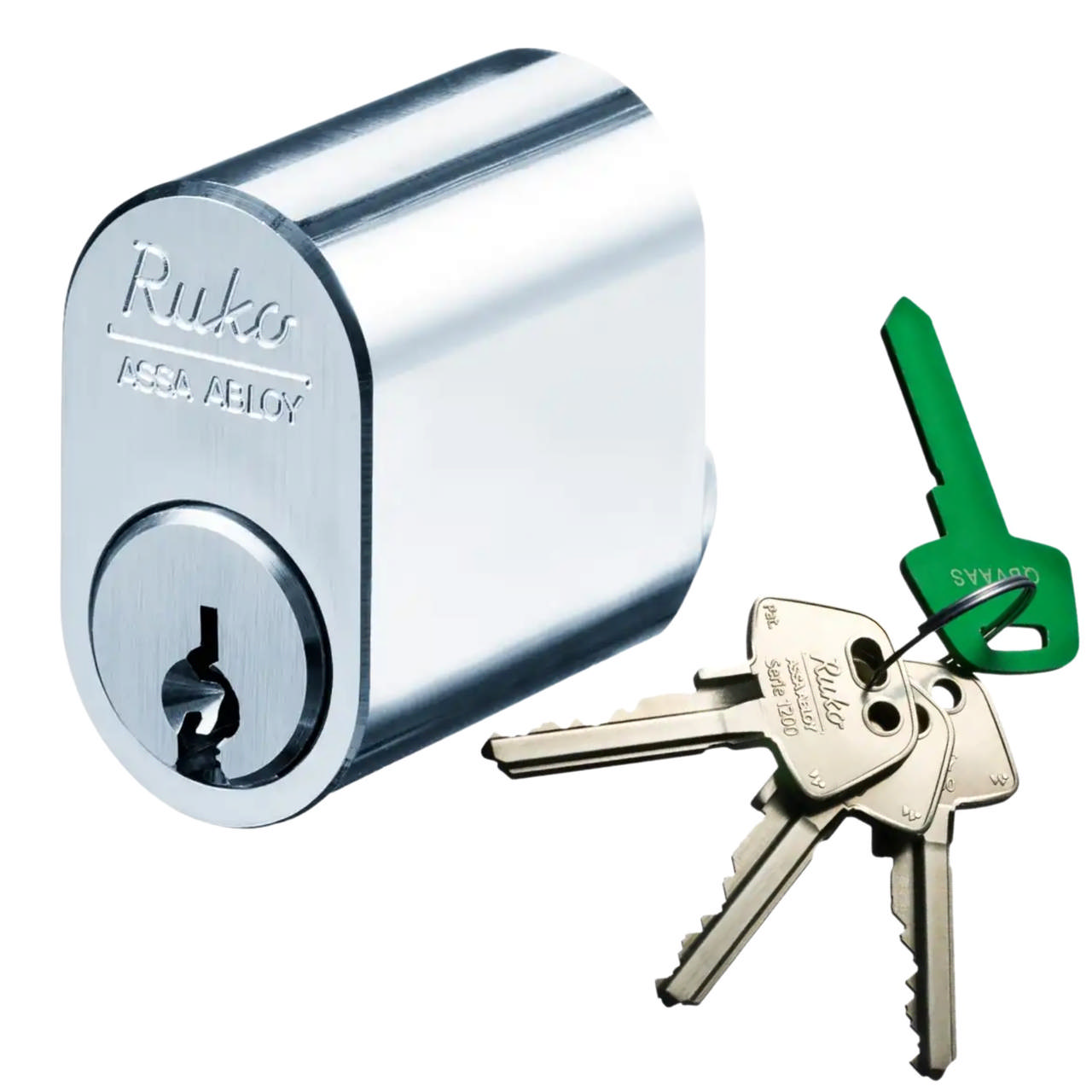 Ruko Cylinder RD1660 Rustfrit look (183002)