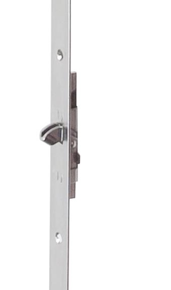 Ruko YD 3-point locking box - 2000mm H, D 50 mm, 25 mm post