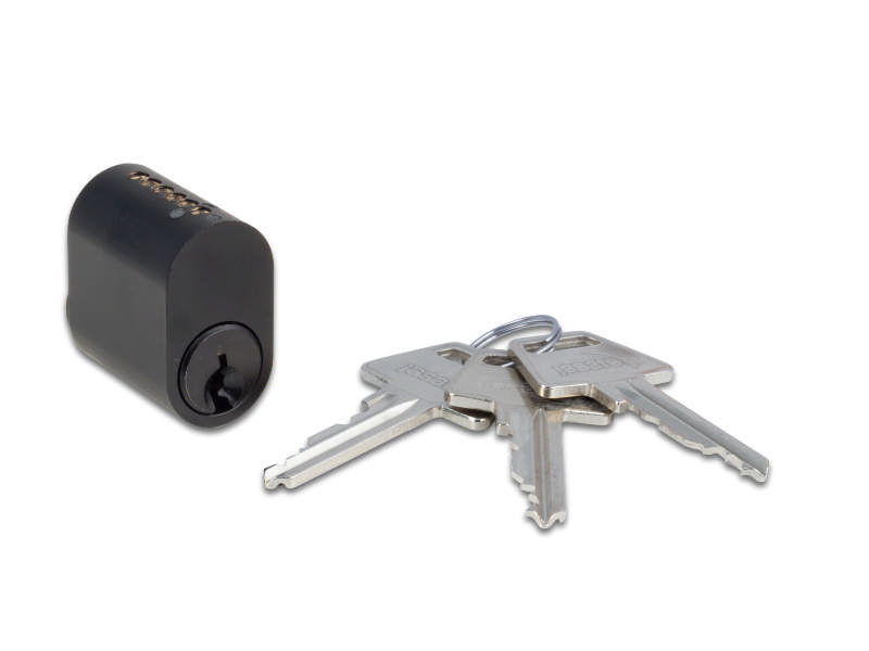 NOIR oval cylinder 6-stift, - banke- og dirkesikring **Restparti**