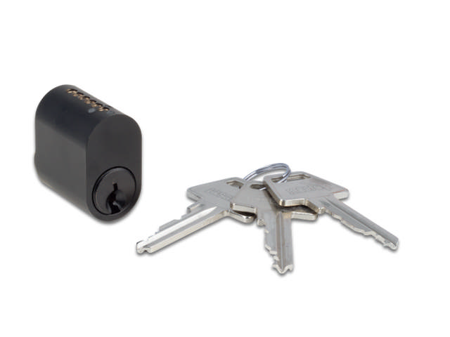 NOIR oval cylinder 6-stift, - banke- og dirkesikring **Restparti**