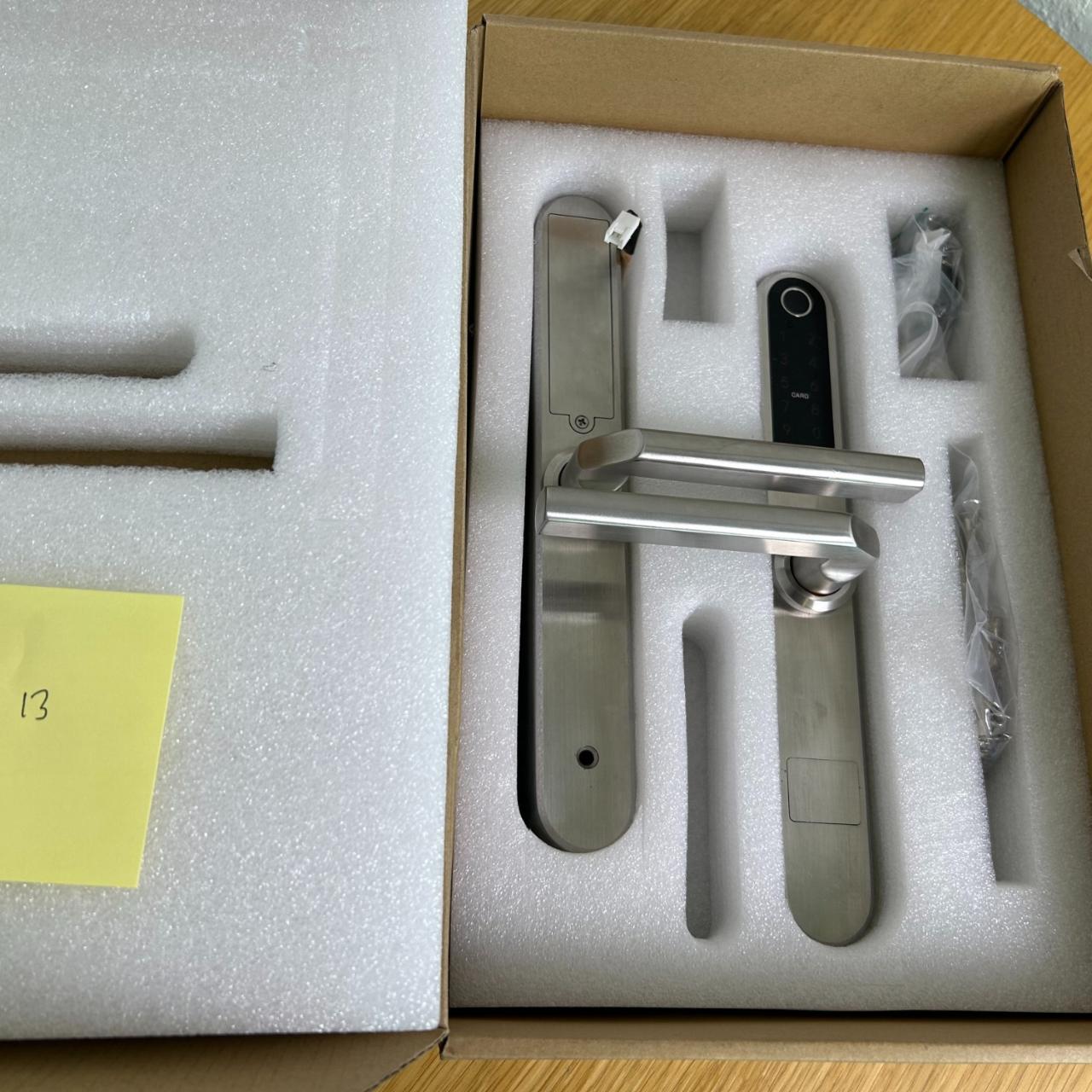 Smart Lock BG2000, DIN låsekasser, sølv, nr. 013