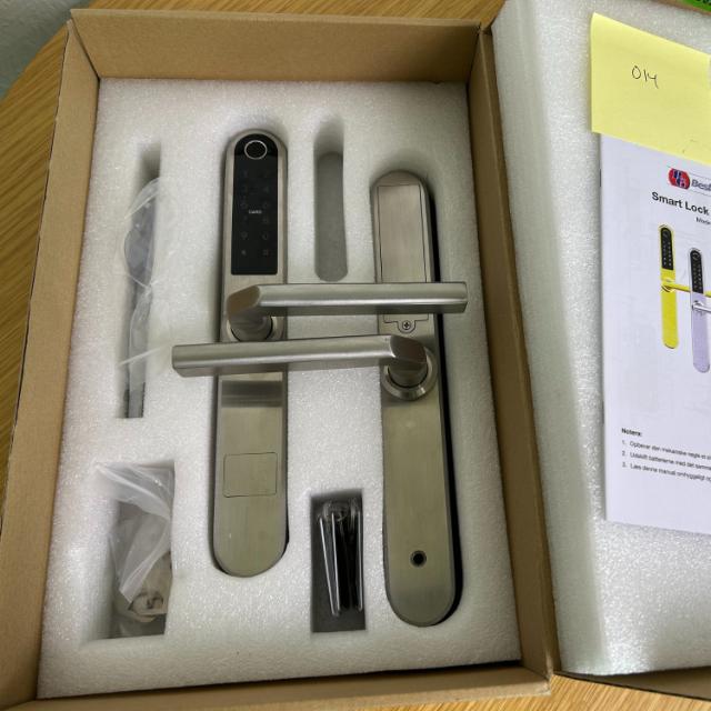 Smart Lock BG2000, DIN låsekasser, sølv, nr. 014