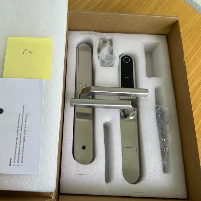 Smart Lock BG2000, DIN låsekasser, sølv, nr. 04